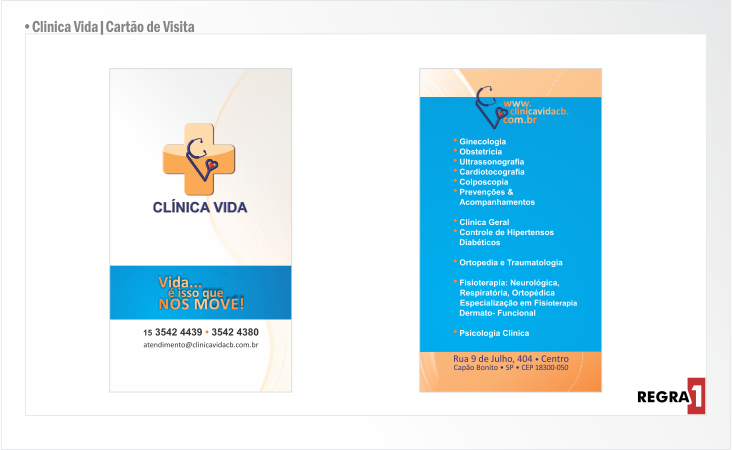 Clinica Vida_Cartão de Visita